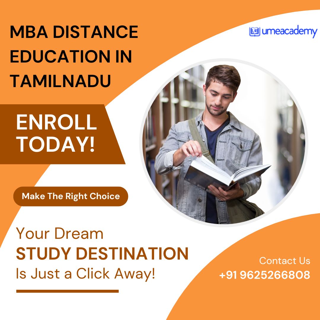 Mba Distance Education In Tamilnadu